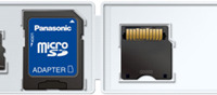 　松下電器産業は28日、2GBのmicroSDカード「RP-SM02GBJ1K」を発表。7月10日発売。価格はオープンで、予想実売価格は10,000円前後。