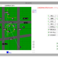 訓練システムソフトウェアWR-AOTSのパソコン表示画面