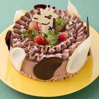 特製ケーキ“「ハル」特製ショコラ・オ・くるみ”