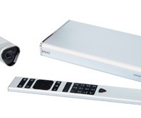 ポリコム製HDビデオ会議システム「Polycom RealPresenceGroup 300/500」シリーズのマイク内蔵ウェブカメラ/本体/リモコン
