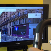Googleストリートビューと連動したフィットネス自転車「Virtual Cycling」 画像