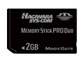 ハギワラシスコム、容量4GBのメモリースティックPRO Duo 画像