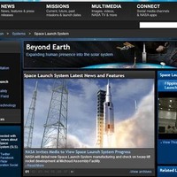 NASAスペース・ローンチ・システムwebサイト