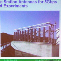 ドコモの5Gpbsデータ伝送屋外実験。MIMO多重の送受信アンテナ数は12本