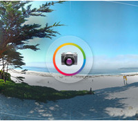 360度のパノラマ撮影が可能な「Photo Sphere」機能を搭載