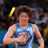 レスリングの吉田選手（2012年ロンドン・オリンピック）　(C) Getty Images