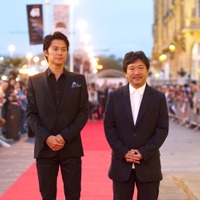 福山雅治、是枝裕和監督／第61回サン・セバスチャン国際映画祭