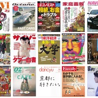 「ビューン全部読み」の提供コンテンツイメージ（全15媒体）