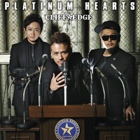 CLIFF EDGEの新アルバム「PLATINUM HEARTS」（通常盤）ジャケット