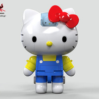 キティちゃんが超合金のロボットになって登場！　2014年発売 画像