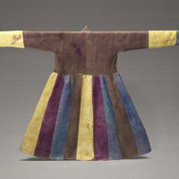 毛織衣裳　チベット　20世紀　高111.0cm