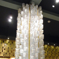 ディプティック青山店のキャンドルタワー