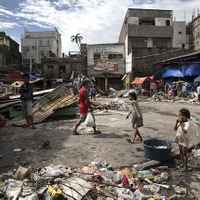 台風で被害を受けたフィリピン　(C) Getty Images