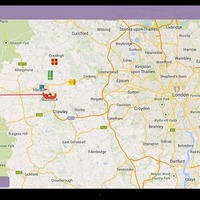 「Google Santa Tracker」画面