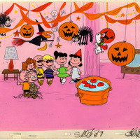 「ピーナッツ」アニメーションのセル画（1966年）