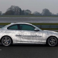 BMWの自動運転技術搭載車（2シリーズクーペ）