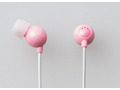 エレコム、パールをイメージしたデザインで耳もとを美しく演出！　女性向けのピンク系カラーイヤホン 画像