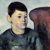 ポール・セザンヌ≪芸術家の息子の肖像≫　1881-82年 オランジュリー美術館