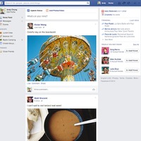 Facebook、ニュースフィードのデザインを変更……画像をより大きく 画像