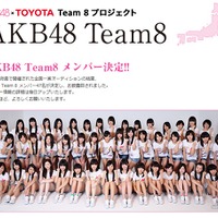 AKB48・チーム8（公式サイトより）
