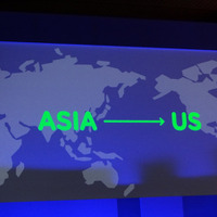 森川氏はアジアからアメリカ、世界へイノベーションを発信していくと宣言