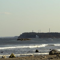 福島県浪江町（2011年4月12日）。福島第1原発から6km　(c) Getty Images