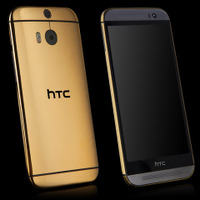 「HTC One（M8）」24金モデルが発売……価格は2,560ドル 画像