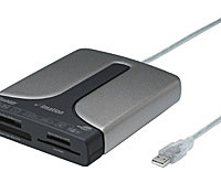 　イメーションは、USB2.0対応のマルチメモリカードリーダーライター「FlashGO! カードリーダー・ライター」4機種を7月22日に発売する。特徴は、いずれも携帯用メモリカードを直接挿入できることだ。価格はいずれもオープン。