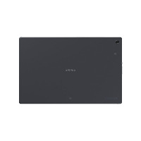 「Xperia Z2 Tablet SOT21」ブラックモデル背面