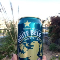 珍しい青緑色の缶。ライオンも飲んでる？