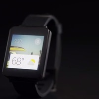 角形液晶のLG製「LG G Watch」