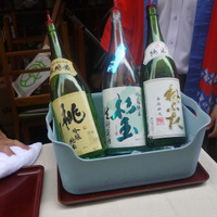 青森県の桃川は「桃川」「杉玉」「ねぶた淡麗純米酒」を提供
