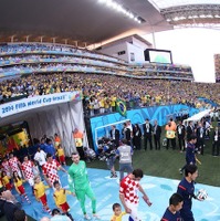 6月12日、ブラジル対クロアチア　(c) Getty Images
