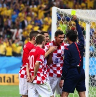 クロアチア対ブラジル戦　(c) Getty  Images