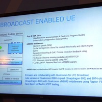 【CommunicAsia 2014 Vol.5】エリクソン、LTEを放送に活用するLTE Broadcast