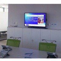 デジタルサイネージ活用のWeb会議システムを販売 画像