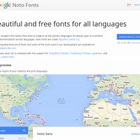 「Google Noto Fonts」ページ