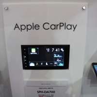 【CEATEC 2014 Vol.33】Apple CarPlay対応ディスプレイオーディオ――パイオニアブースで一足早く体験 画像