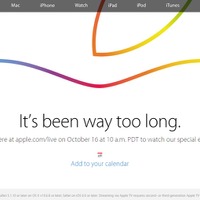 アップル、16日のスペシャルイベントをライブ配信……新型iPadやiMac発表か 画像