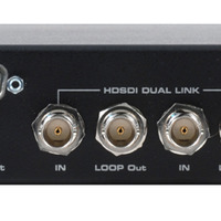 HD-SDI to HDMI Scaler Boxの背面部
