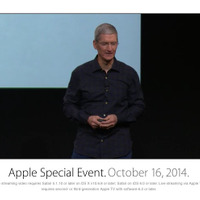 アップルスペシャルイベント開幕！――iPad、Mac、OS Xはどうなる？ 画像