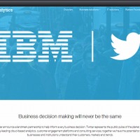 TwitterとIBMが協業……企業意思決定にTwitterデータを活用 画像