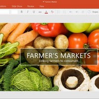 PowerPoint for Windows 10の画面