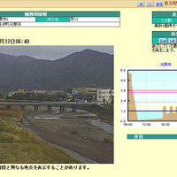 福井県が河川監視カメラを増設、webで映像を公開中 画像