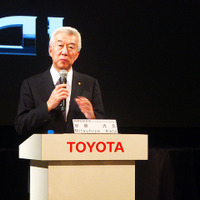 トヨタの加藤光久副社長（Photo：大野雅人）