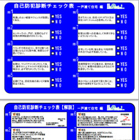 年末年始の防犯対策には愛知県警の自己防犯診断チェック表を！ 画像