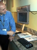 ［CES 2003速報］キッチンから始まるIceboxの情報家電シリーズ「Beyond」。スキャナ付きレンジや洗えるキーボード