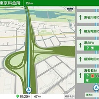 Yahoo!カーナビがタブレットに対応、新機能「高速渋滞マップ」追加 画像