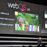 操作性を高め、4K対応としたWebOS 2.0をプラットフォームに採用