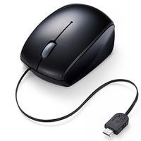 Androidスマートフォン/タブレット向けMicro USB接続マウス「400-MA063」